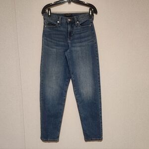 Banana Republic High Rise Barrel Jeans Size 24 Tall